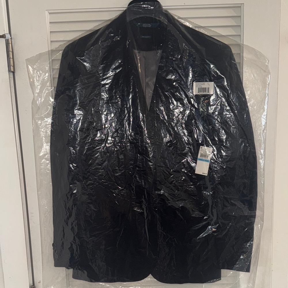 Perry Ellis Men’s Black Dress Essentials Sport Coat